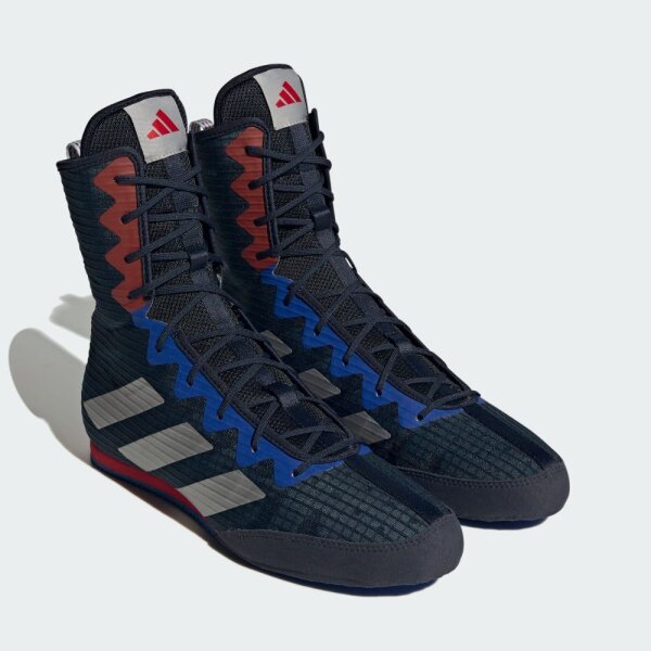 adidas Box Hog 4 black/blue/red 7